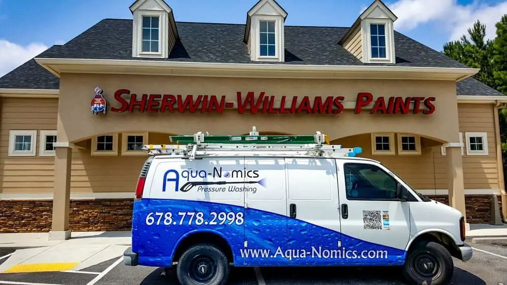 Commercial Signage w AquaNomics van (SW) Commercial Signage w AquaNomics van (SW)