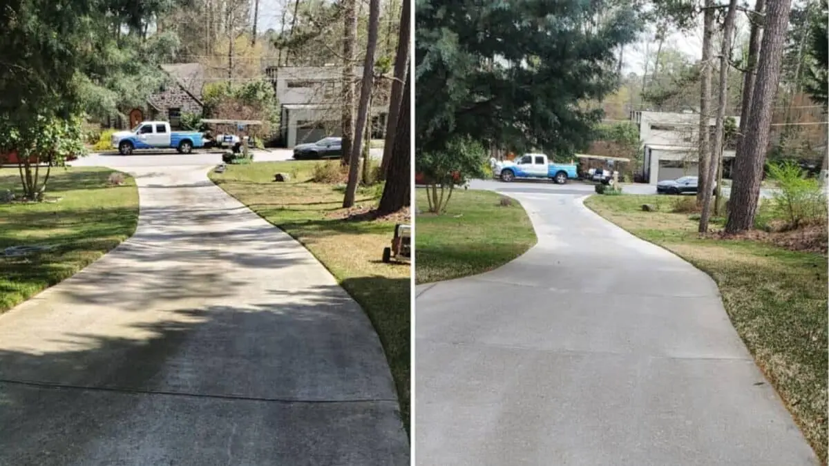 Learn what impacts driveway pressure washing costs, including surface size, condition, and location, with insights from Aqua-Nomics professionals