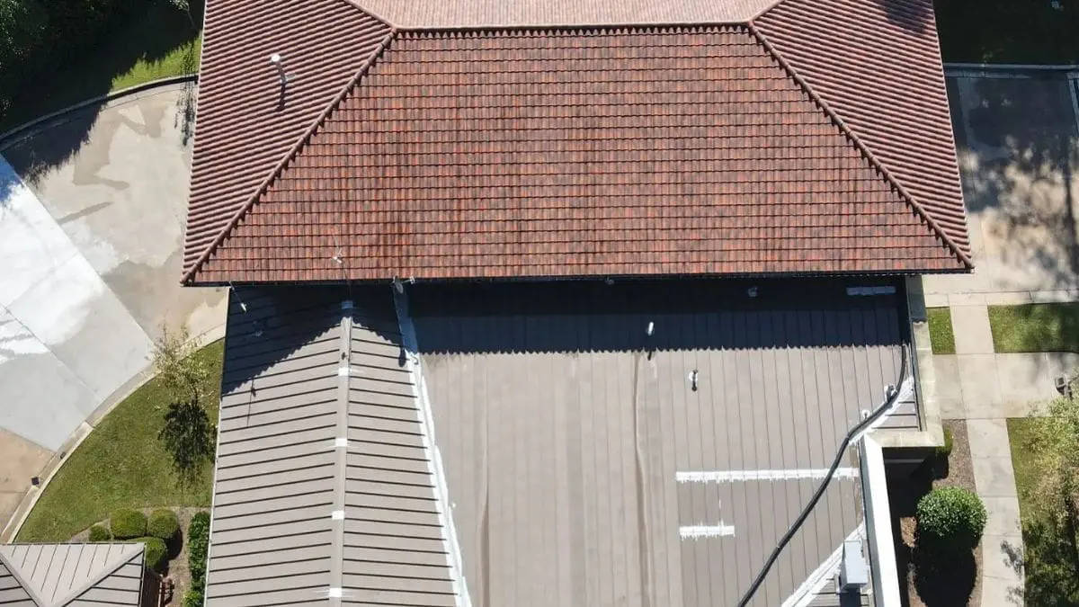 Learn how regular rooftop cleaning improves curb appeal and extends roof life by preventing buildup of debris, mold, and weather-related damage