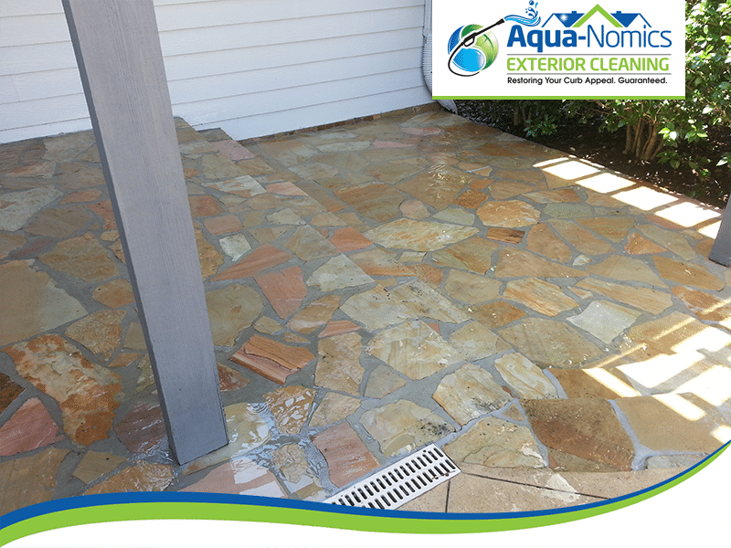 slider-flagstone-patio-after-pressure-washing.png Slider Flagstone Patio After Being Pressure Washing