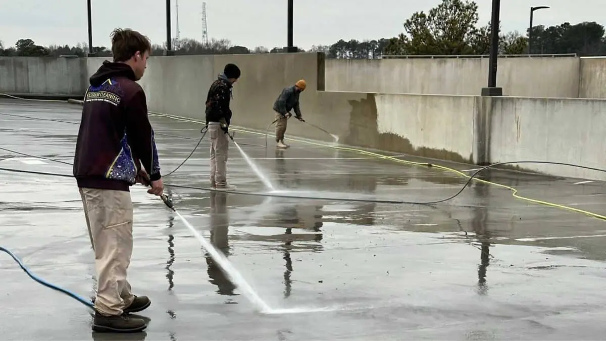 Discover how pressure washing your parking lot boosts curb appeal, safety, and durability while reducing maintenance costs and environmental hazards