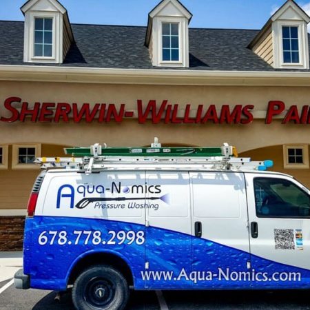 Commercial Signage w AquaNomics van (SW)