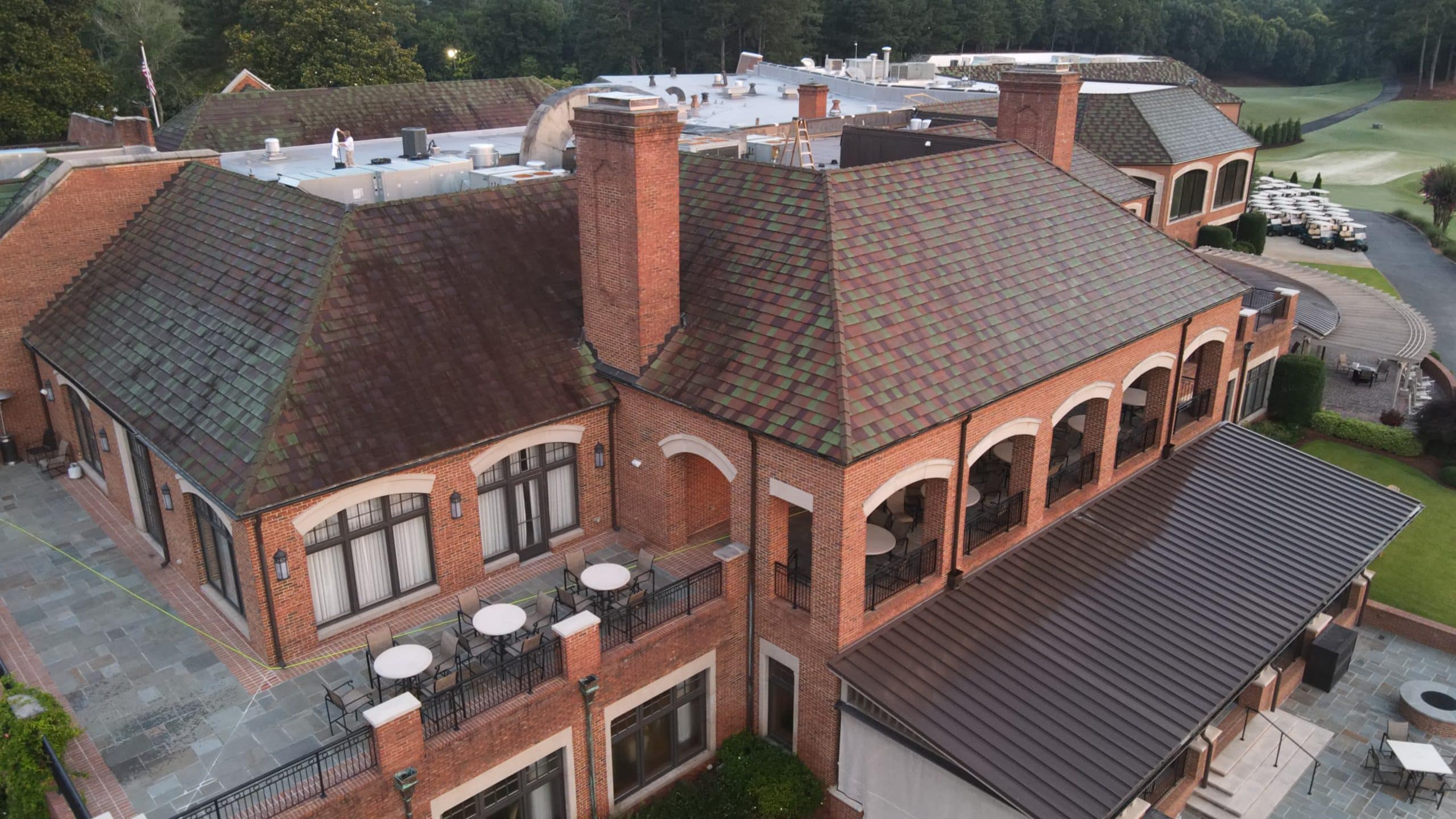 Our Roof Washing Work