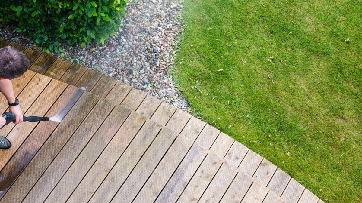 Do You Have To Pressure Wash A Deck Before Staining?