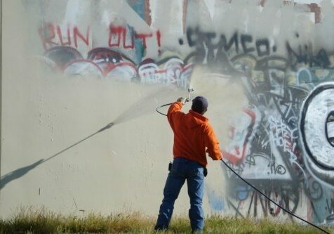 Grafitti Stain Removal